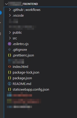 staticwebapp.config.json 檔案位置