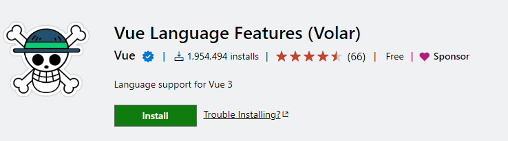 Vue Language Features (Volar)